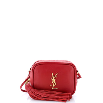 Saint Laurent Classic Monogram Blogger Crossbody Bag Leather Small