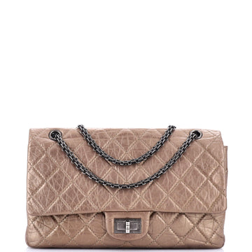 Chanel Reissue 2.55 Flap Bag Quilted Metallic Aged Calfskin 227