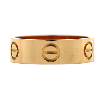 Cartier Love Band Ring 18K Yellow Gold