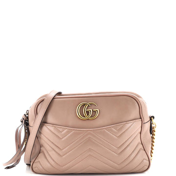 Gucci GG Marmont Shoulder Bag Matelasse Leather Medium
