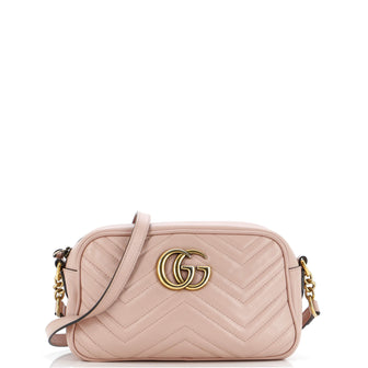 Gucci GG Marmont Shoulder Bag Matelasse Leather Small