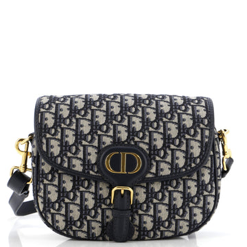 Christian Dior Bobby Flap Bag Oblique Canvas Medium