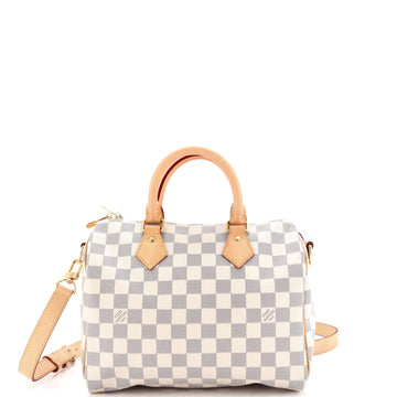 Louis Vuitton Speedy Bandouliere Bag Damier 25