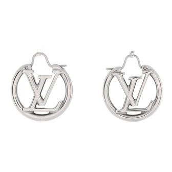 Louis Vuitton Louise Hoop Earrings Metal PM