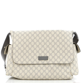 Gucci Diaper Bag GG Coated Canvas