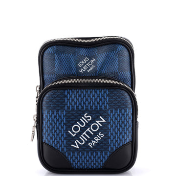 Louis Vuitton Amazone Sling Bag Limited Edition Damier Graphite 3D