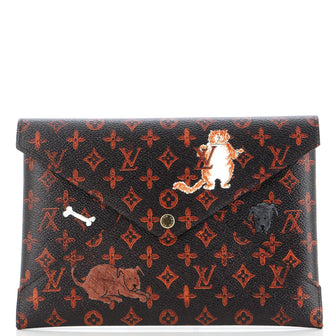 Louis Vuitton Kirigami Pochette Set Limited Edition Grace Coddington Catogram Canvas