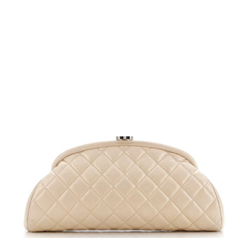 Chanel Timeless Clutch Quilted Lambskin