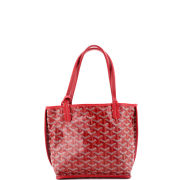 Goyard Anjou Reversible Tote Coated Canvas Mini