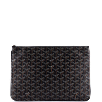 Goyard Senat Zip Pouch Coated Canvas MM
