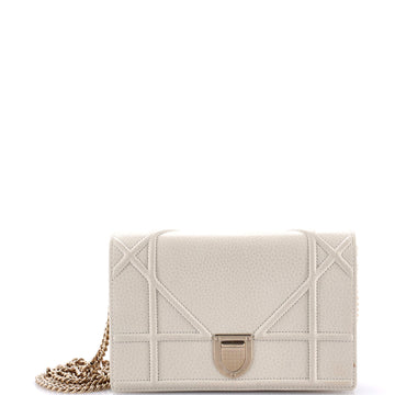 Christian Dior Diorama Wallet on Chain Leather