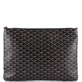 Goyard Senat Zip Pouch Coated Canvas GM