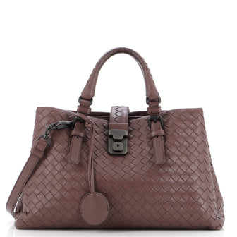 Bottega Veneta Roma Bag Intrecciato Nappa Medium