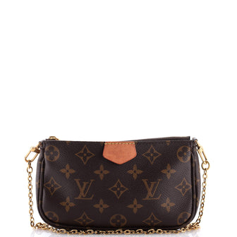 Louis Vuitton Multi Pochette Accessoires Pouch Monogram Canvas Small