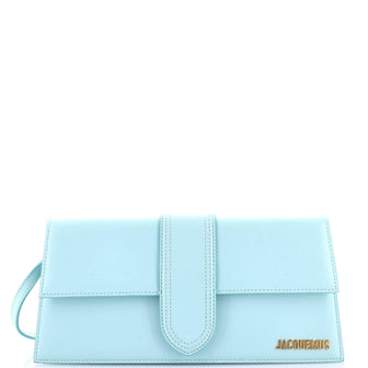 Jacquemus Le Bambino Top Handle Flap Bag Leather Long