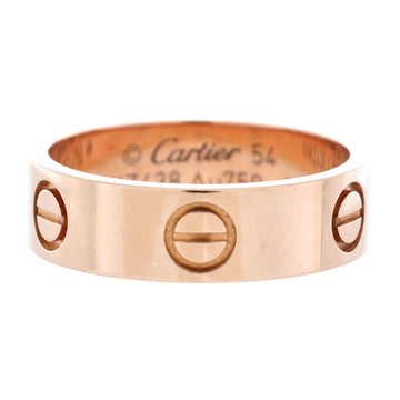 Cartier Love Band Ring 18K Rose Gold