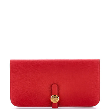 Hermes Dogon Recto Verso Wallet Leather