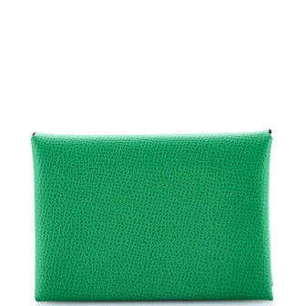 Hermes Calvi Duo Card Holder Epsom