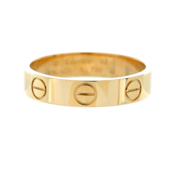 Cartier Love Wedding Band Ring 18K Yellow Gold