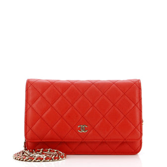 Chanel Wallet on Chain Quilted Caviar