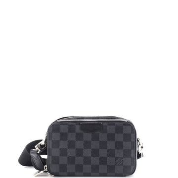 Louis Vuitton Alpha Wearable Wallet Damier Graphite