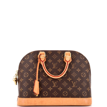 Louis Vuitton Alma Handbag Monogram Canvas PM