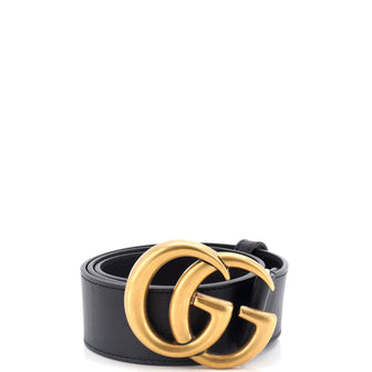 Gucci GG Marmont Belt Leather Wide