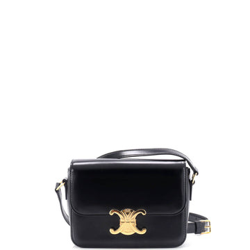 Celine Triomphe Shoulder Bag Smooth Calfskin Teen