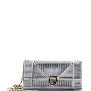 Christian Dior Diorama Croisiere Chain Wallet Cannage Embossed Calfskin