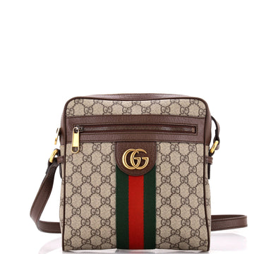 Gucci Ophidia Messenger Bag GG Coated Canvas Small