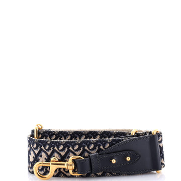 Christian Dior Adjustable Shoulder Strap Oblique Canvas