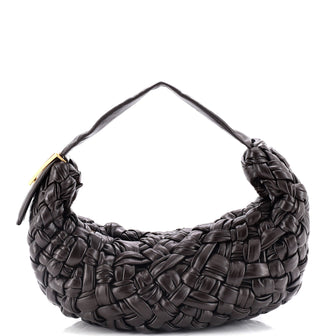 Bottega Veneta BV Banana Hobo Intrecciato Leather