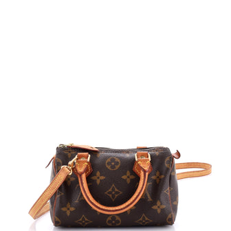 Louis Vuitton Speedy Mini HL Handbag Monogram Canvas