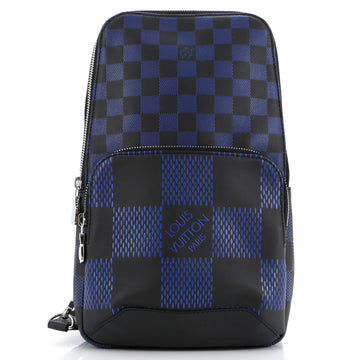 Louis Vuitton Avenue Sling Bag Damier Infini 3D Leather