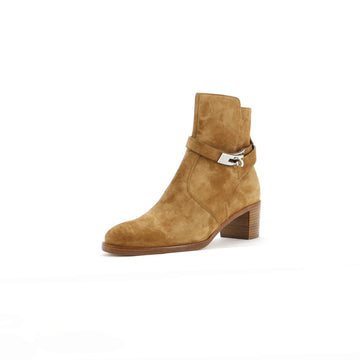Hermes Women's Frenchie Ankle Boots Suede