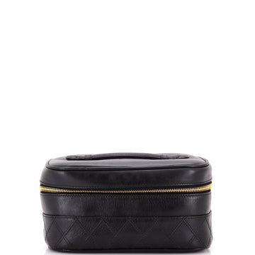 Chanel Vintage Cosmetic Case Lambskin