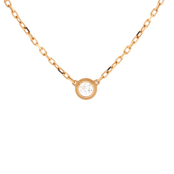 Cartier Cartier D'Amour Pendant Necklace 18K Rose Gold with Diamond Small