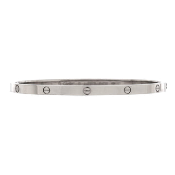 Cartier Love Bracelet 18K White Gold Small