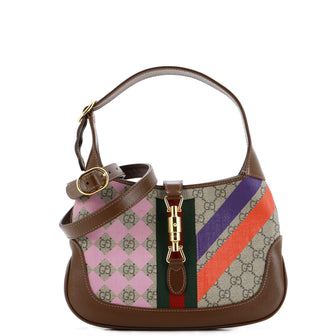 Gucci Jackie 1961 Hobo Printed GG Coated Canvas Small