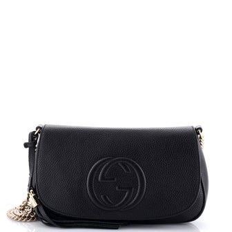 Gucci Soho Chain Crossbody Bag Leather Medium