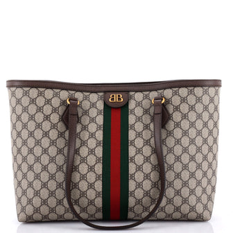 Balenciaga x Gucci The Hacker Project Tote BB Coated Canvas Medium