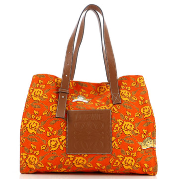 Loewe Paula's Ibiza Shopper Tote Printed Canvas