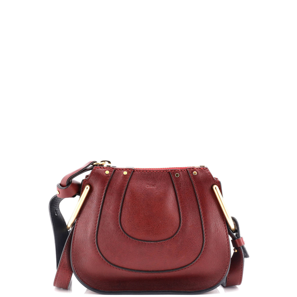 Chloe Hayley Hobo Leather Nano Red 3115281