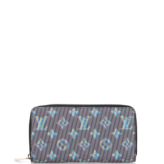 Louis Vuitton Zippy Wallet Damier Monogram LV Pop Canvas