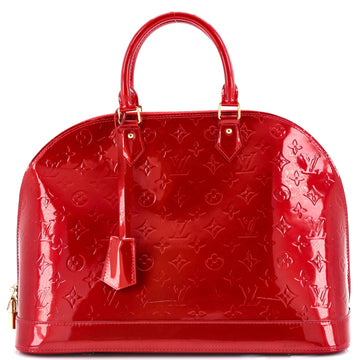 Louis Vuitton Alma Handbag Monogram Vernis GM