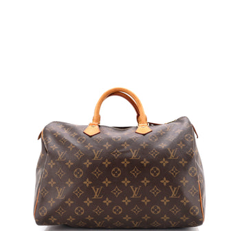 Louis Vuitton Speedy Handbag Monogram Canvas 35