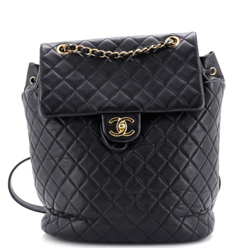 Chanel Urban Spirit Backpack Quilted Lambskin Large