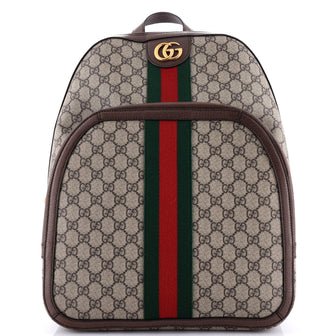 Gucci Ophidia Backpack GG Coated Canvas Medium