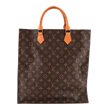 Louis Vuitton Vintage Sac Plat Bag Monogram Canvas