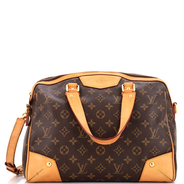 Louis Vuitton Retiro Handbag Monogram Canvas PM